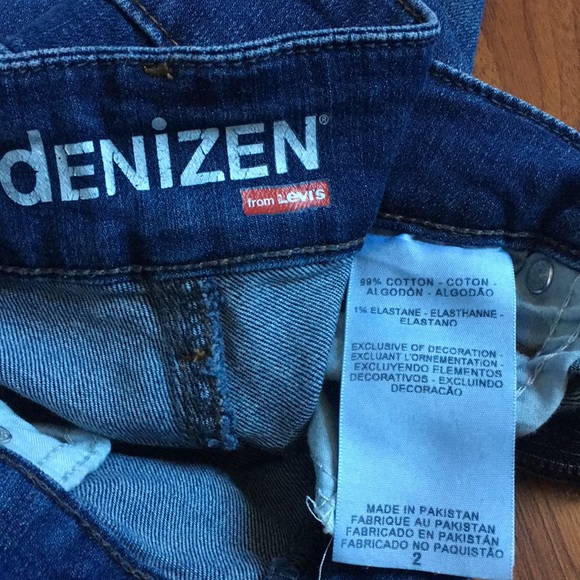 Mixed Brand lot of 4 denim summer shorts size 2 - Picture 14 of 16